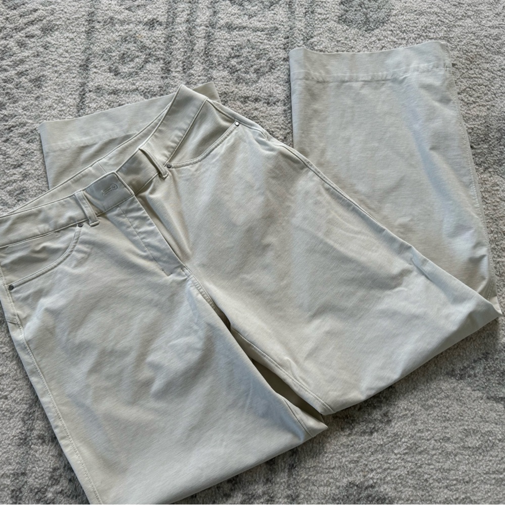 Lululemon city sleek 5 pocket high rise wide leg full length